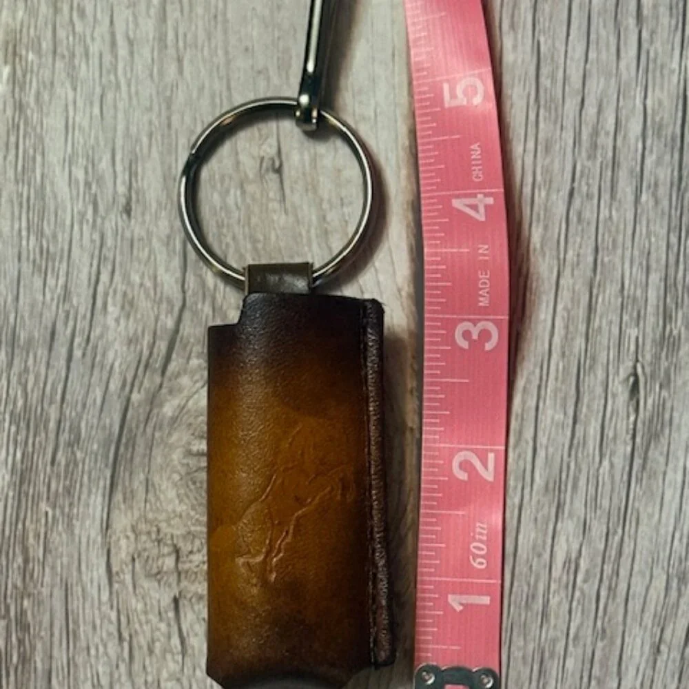 ✨ Vintage Tooled Leather Lighter Holder — Full-Body Horse Design (NOS) ✨